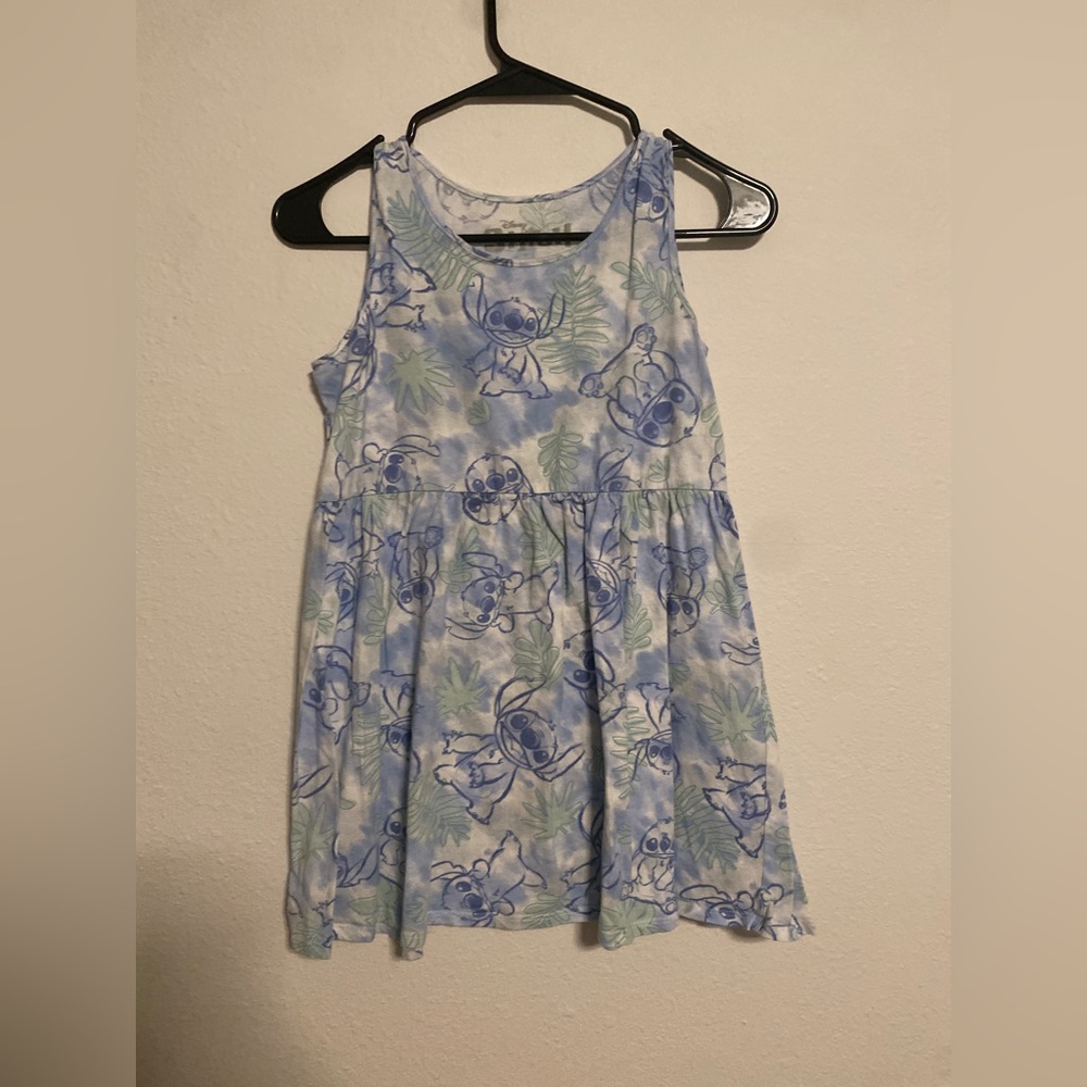 Girls tunic shirt/dress lightweight - Stitch from Lilo and Stitch - Disney